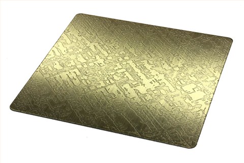 蚀刻布纹青古铜