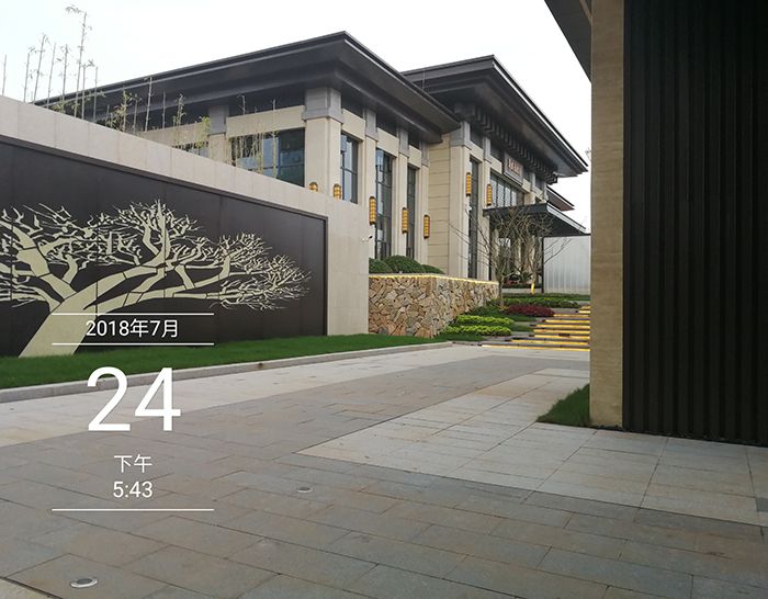 赣州华润万橡府售楼部、园林景观工程